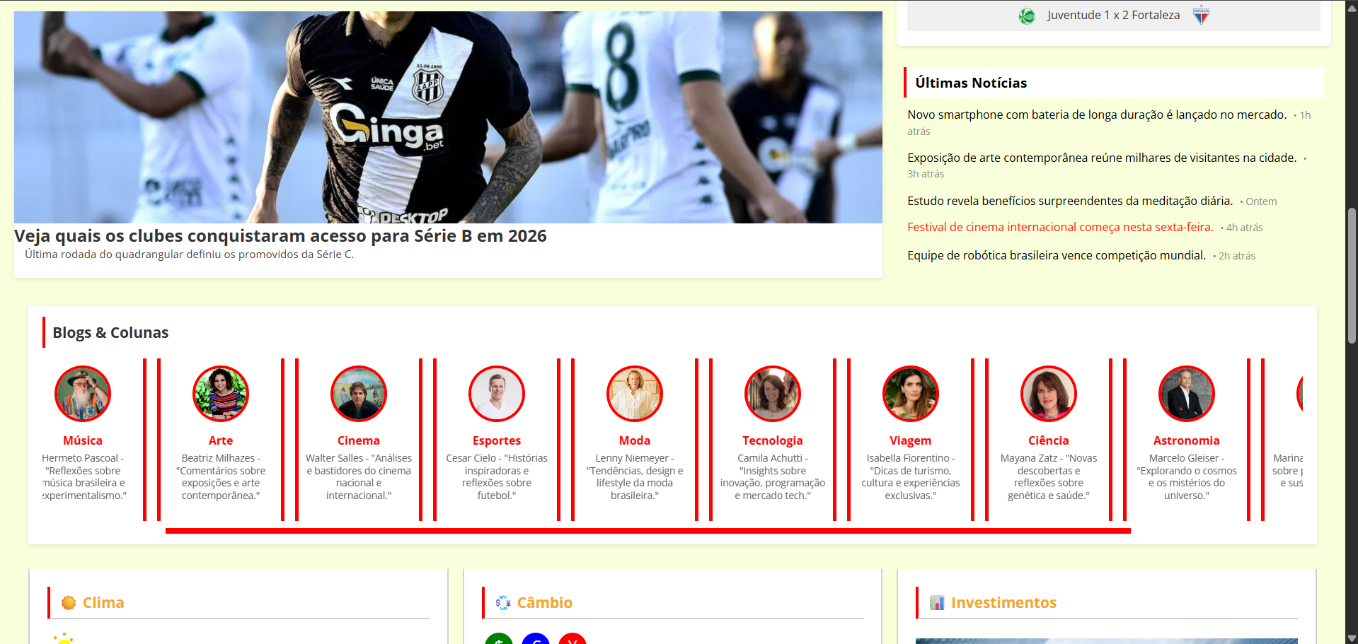 Imagem 2 do Projeto Jornal Online